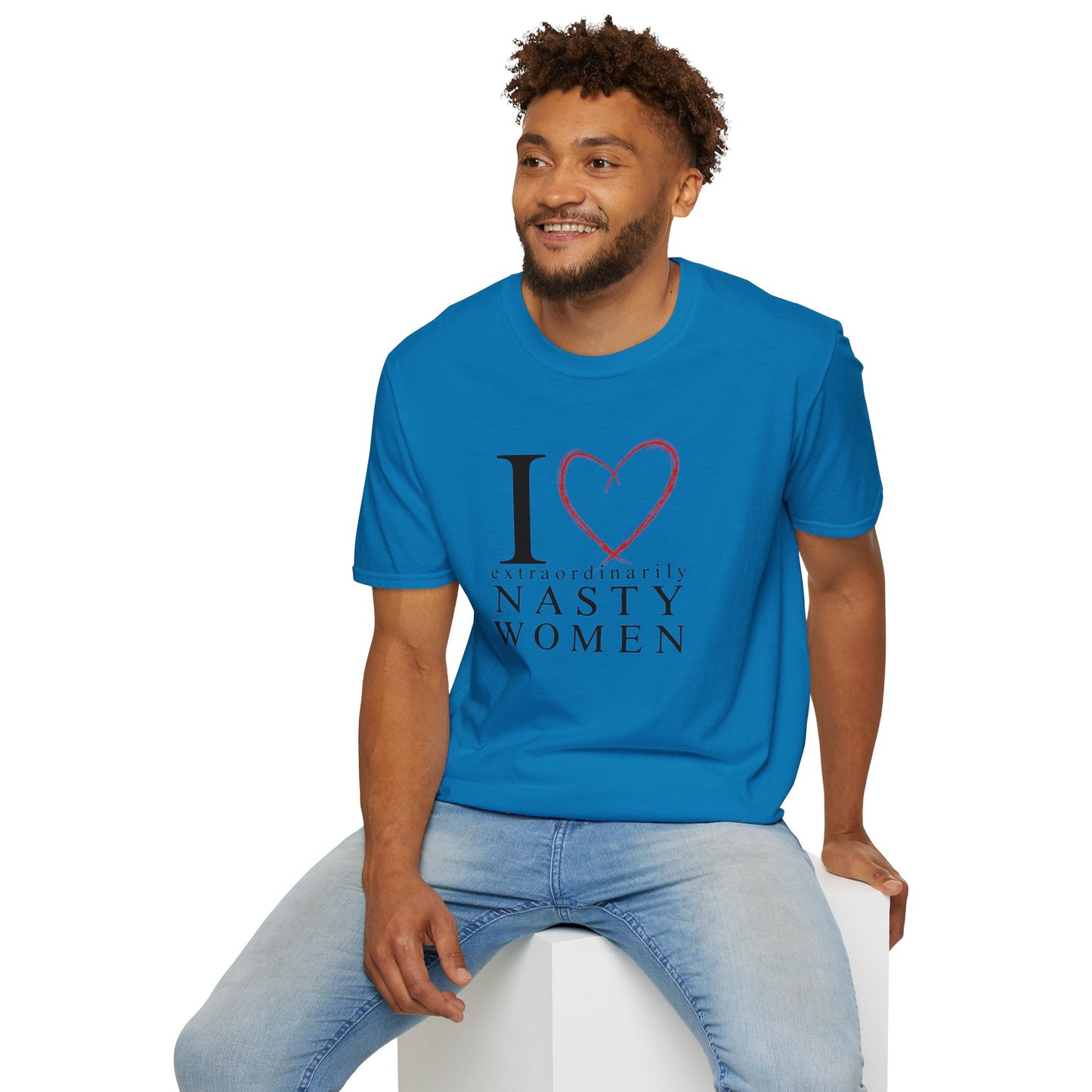 I Love Extraordinarily Nasty Women Unisex Softstyle T-Shirt