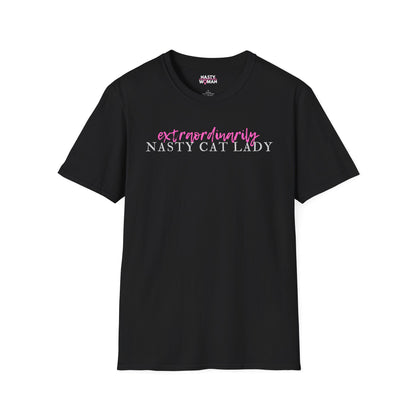 Extraordinarily Nasty Cat Lady Unisex Softstyle T-Shirt