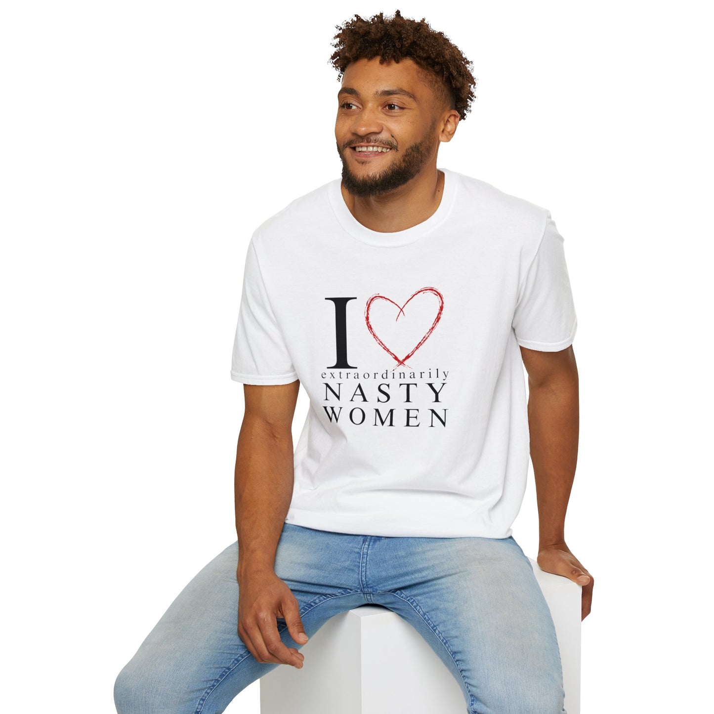 I Love Extraordinarily Nasty Women Unisex Softstyle T-Shirt