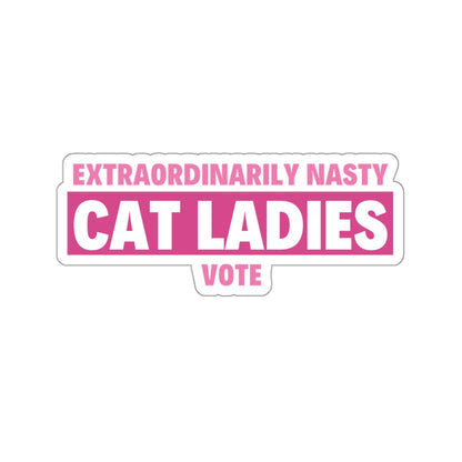 Cat Ladies Vote Die-Cut Stickers