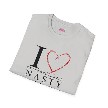 I Love Extraordinarily Nasty Women Unisex Softstyle T-Shirt